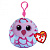 Мягкая игрушка-брелок Beanie Babies Squish-A-Boos Mini Pinky - owl squish clip 10 см Ty Inc 39563